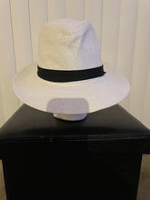 Load image into Gallery viewer, Beat-It Chic Style Solid Color Embellished Peaked Fedora Straw Hat
