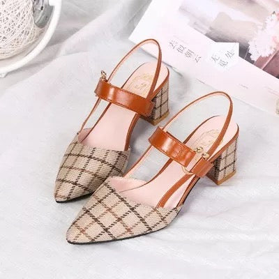 Brown Strap Shoe