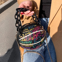 Load image into Gallery viewer, Graffiti basketball handbag
